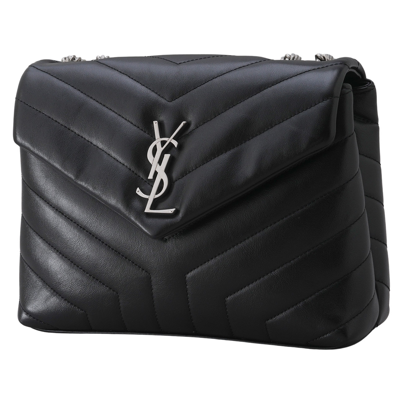 YVES SAINT LAURENT(USED)생로랑 494699 모노그램 쉐브론 루루백 스몰